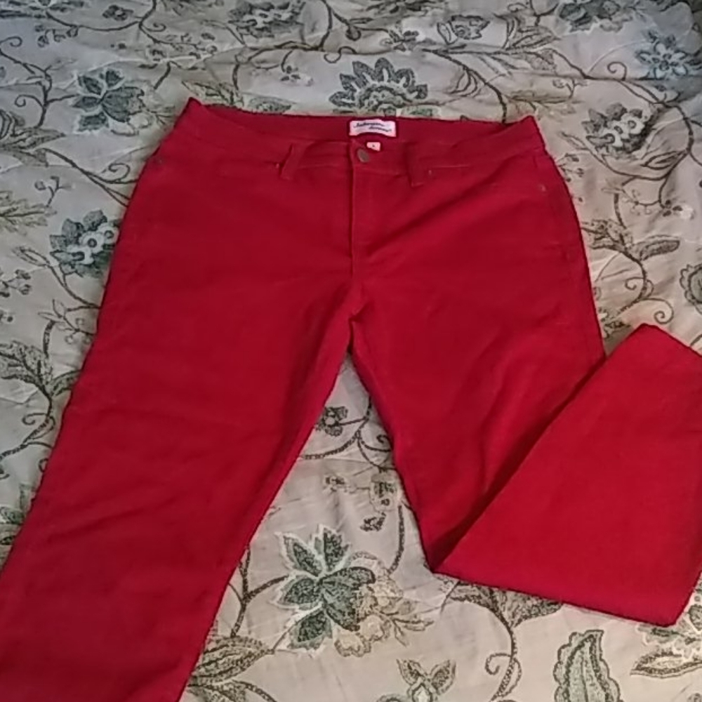 Fun red skinny jeans from Stitch Fix
